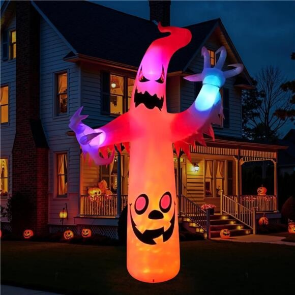 12 FT Halloween Inflatable Outdoor Decor Durable Halloween Blow Up Yard Decor